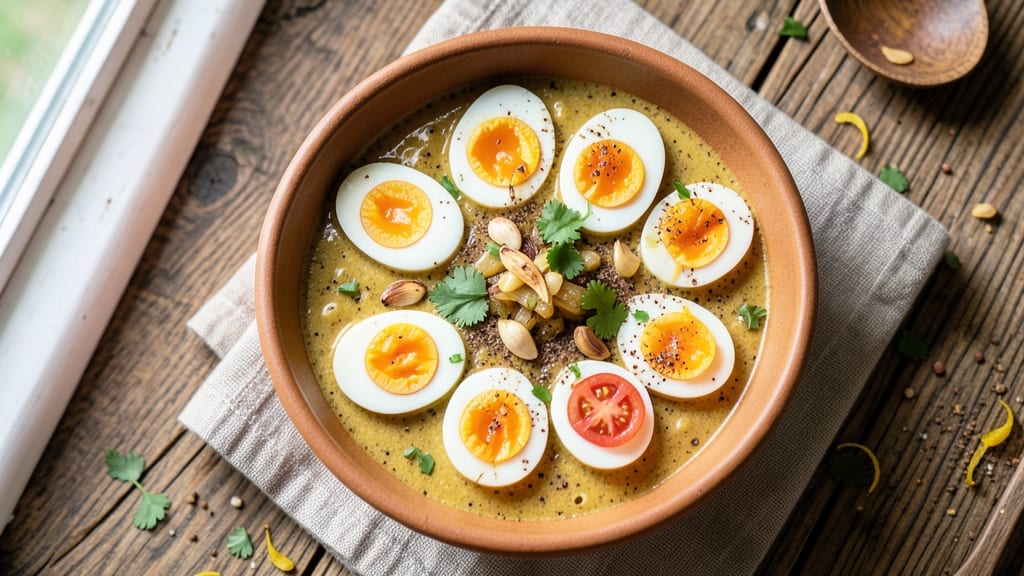Tasty Egg Curry Recipe: Spiced Tomato and Coconut Comfort Bowl