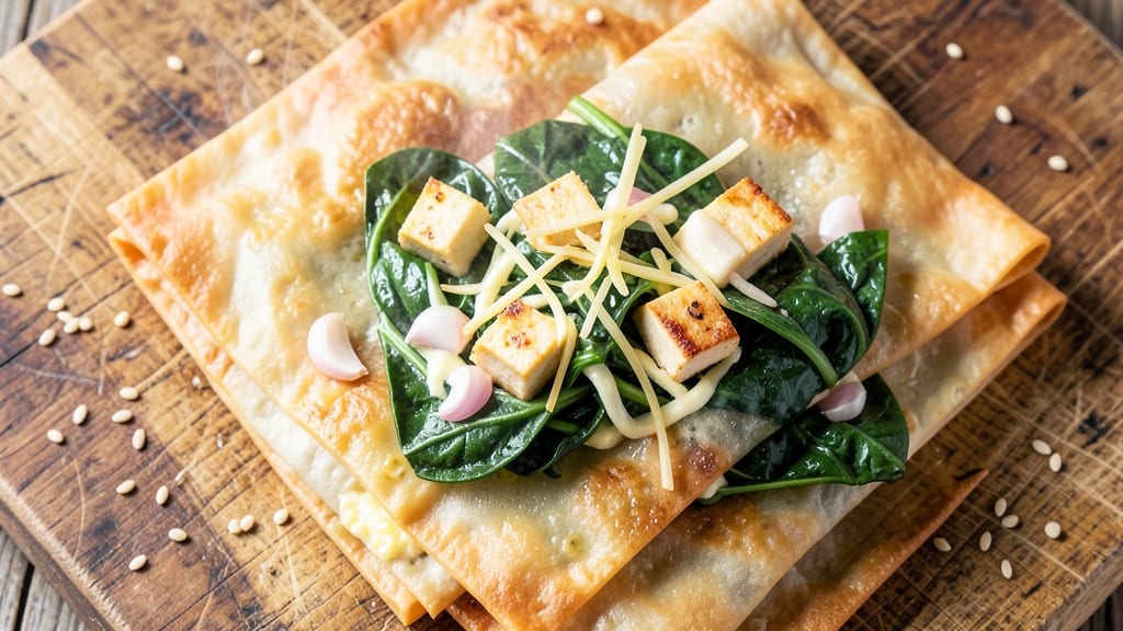 Spinach Egg Rolls Recipe: Flaky Wrappers Stuffed With Herby Greens