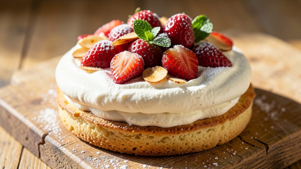 Strawberry Shortcake Recipe Without Eggs: Light-as-Air Layers With Vanilla Infusion