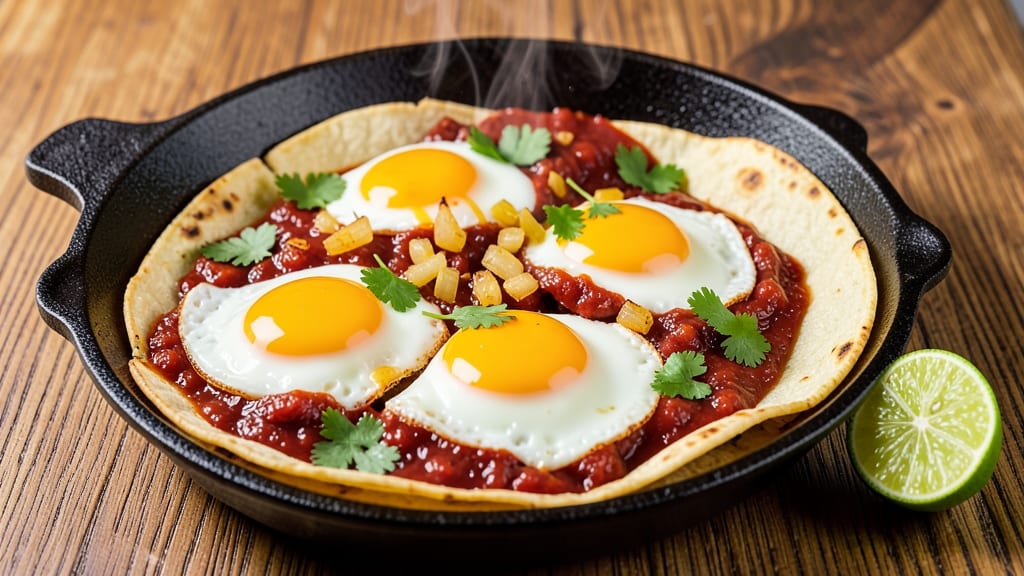 Spicy Mexican Eggs Recipe: Smoky Chipotle and Lime Zing in One-Pan