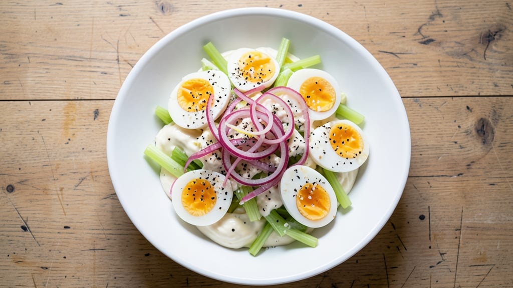 The Very Best Egg Salad Recipe: Celery Crunch Meets Creamy Yolk Brilliance