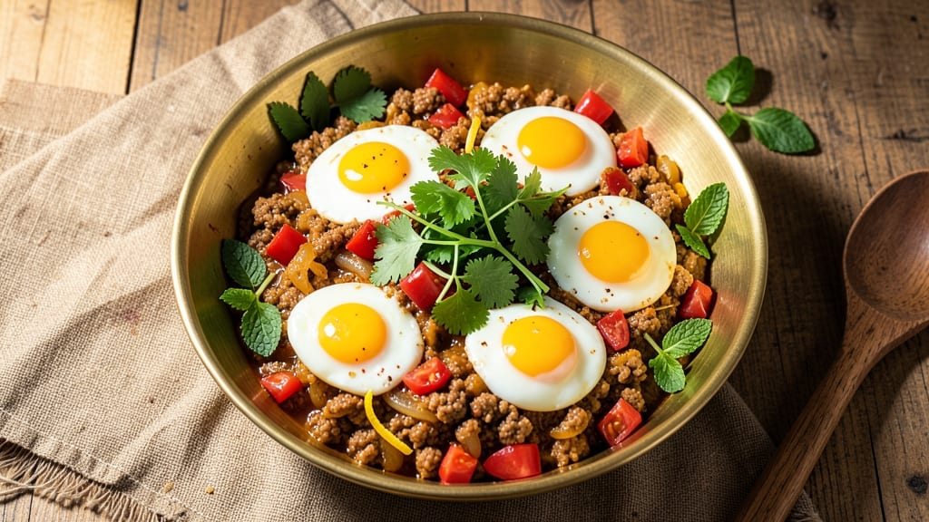 Surti Egg Keema Recipe: Spiced Tomato and Herb Egg Scramble Magic