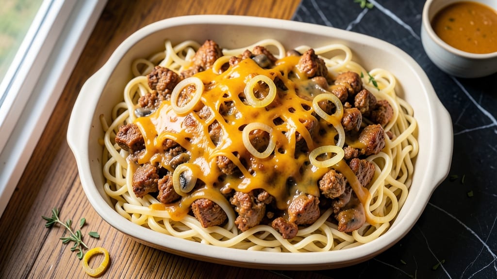 Turkey Casserole Recipe With Egg Noodles: Savory Creamy Layered Comfort in One Dish