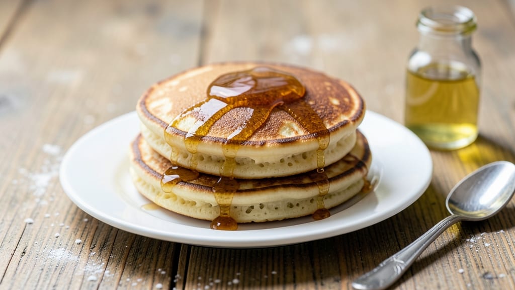 3-Ingredient No-Egg Pancakes Recipe: Fluffy Stacks in Under 5 Minutes