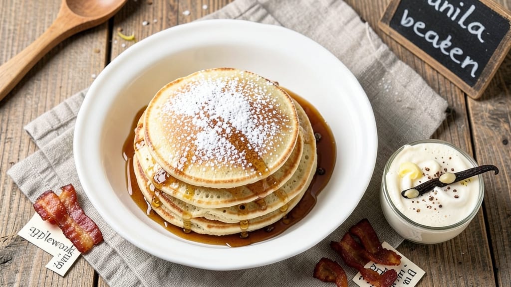 4 Egg Pancake Recipe: Fluffy Stacks With Buttery Crisp Edges