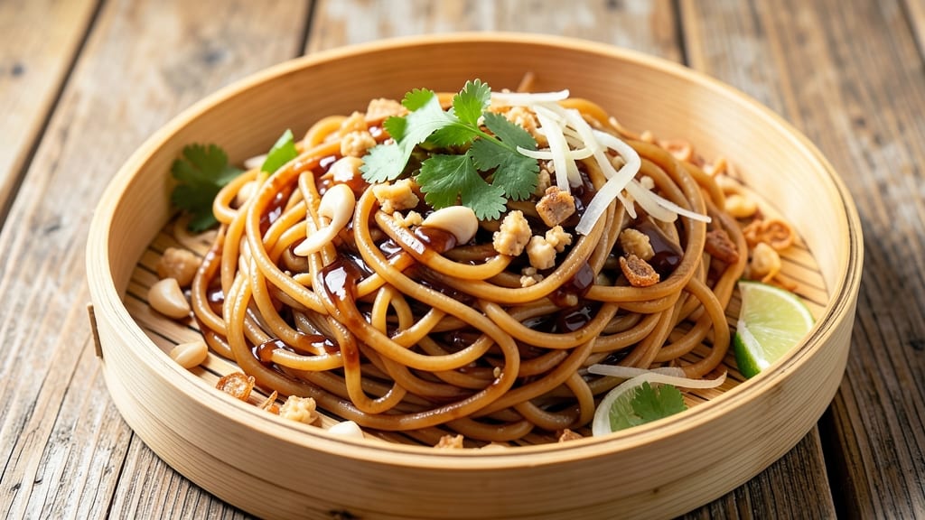 Thai Dry Egg Noodles Recipe: Wok-Fried Crunch Meets Umami-Packed Flavor