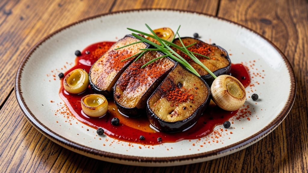 Spicy Roasted Eggplant Recipe: Charred Edges and Smoky Heat Infusion