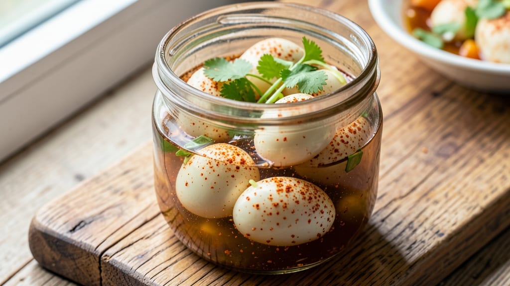 Spicy Pickled Eggs Canning Recipe: Bold Heat and Crunchy Texture in Jars
