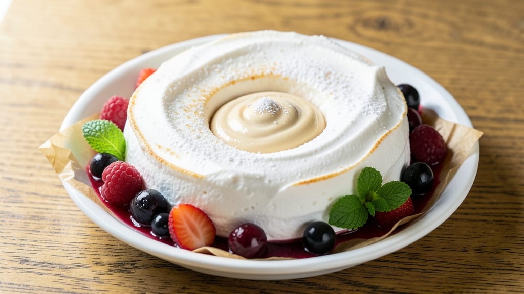 2 Egg Pavlova Recipe: Crispy Meringue Shell With Silky Yolk Center
