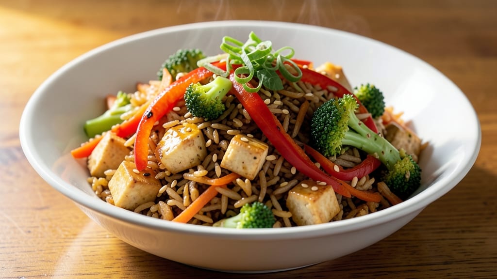 Veggie Fried Rice Recipe Healthy: High-Protein Wok-Fired Flavor in 20 Minutes