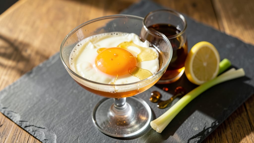 Whisky Sour Eggs Recipe: Smoky Celery Crowns Over Silky Yolk Brilliance