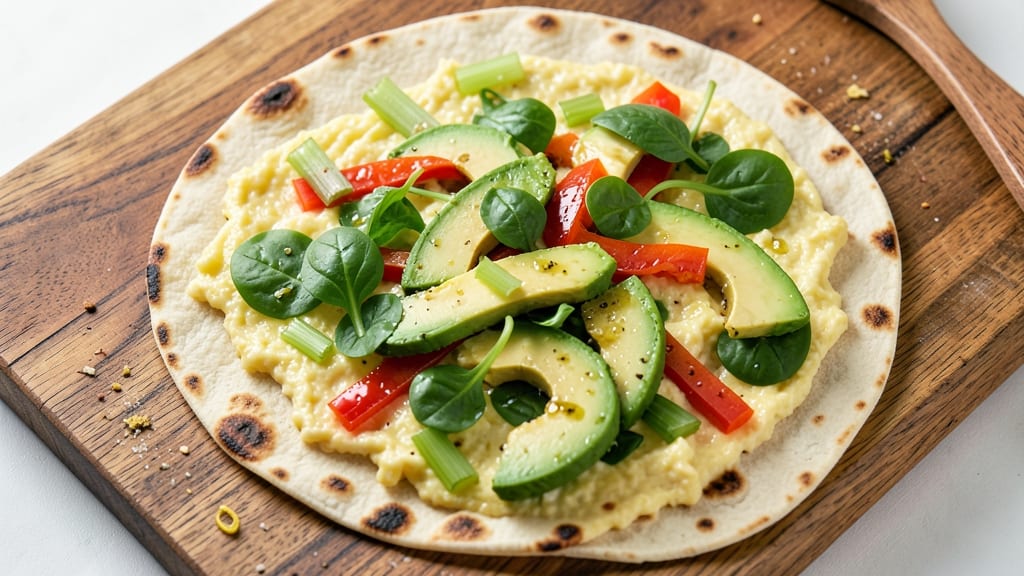Veggie Egg Wraps Recipe: Crunchy Celery and Herb-Packed Protein Boost