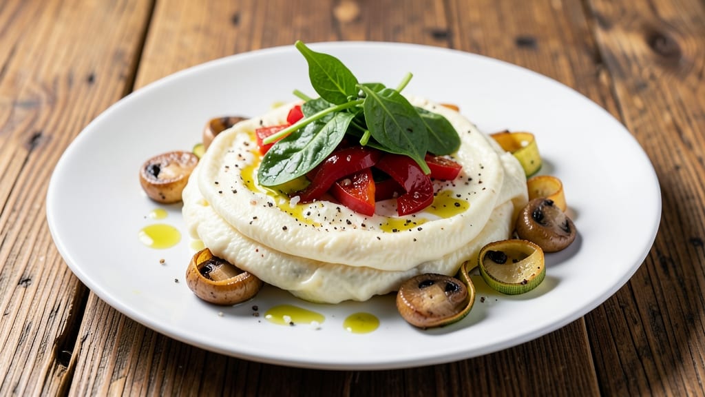 Veggie Egg White Omelette Recipe: Fluffy Lightness With Crispy Veggie Bites