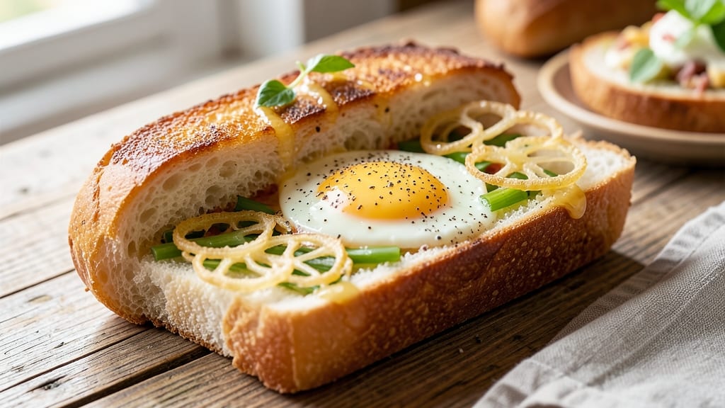 7 Eleven Egg Sando Recipe: Crispy Celery Crowns Over Silky Yolk Luxe