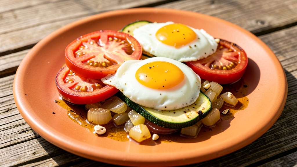 Zucchini Tomato Egg Recipe: Savory Frittata Bites With Herby Yolk Magic
