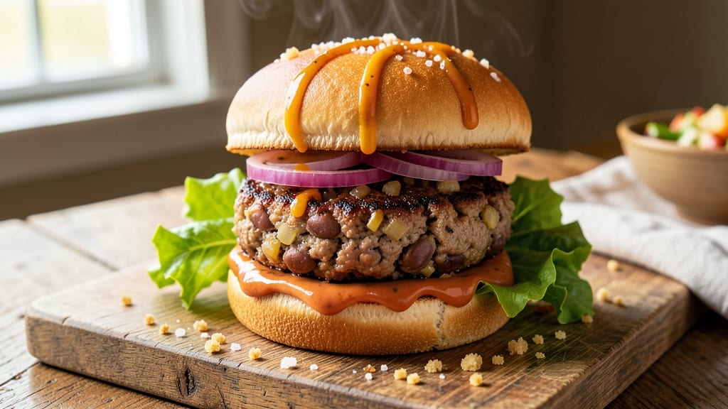 Veggie Burger Recipe With Kidney Beans: Hearty Bean-Packed Powerhouse