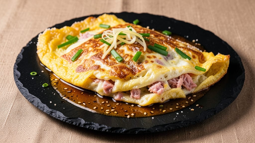 Tuna Egg Foo Young Recipe: Wok-Seared Crispness With Tender Tuna Heart