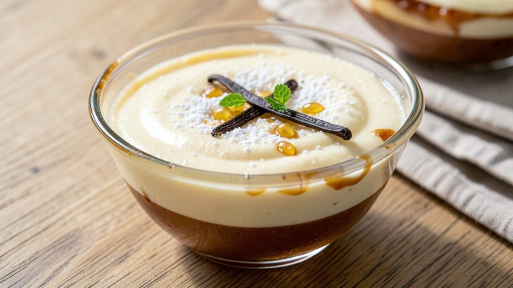 4 Egg Pudding Recipe: Silky Vanilla Clouds With Buttery Crisp Edges