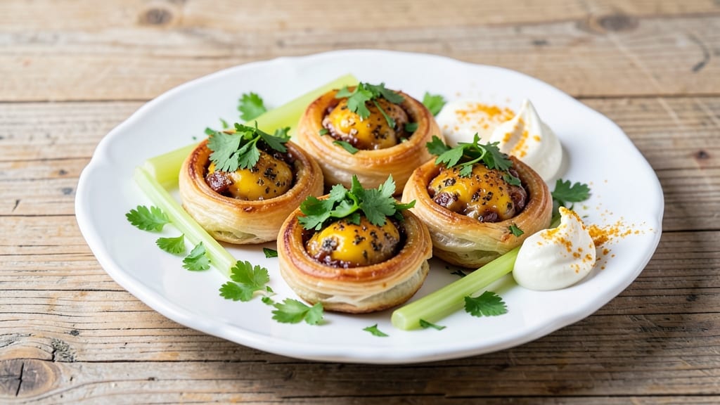 Surti Egg Paplet Recipe: Crispy Celery Crowns With Herbed Yolk Delight