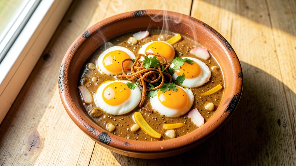 Special Egg Curry Recipe: Fragrant Coconut and Turmeric Breakfast Magic
