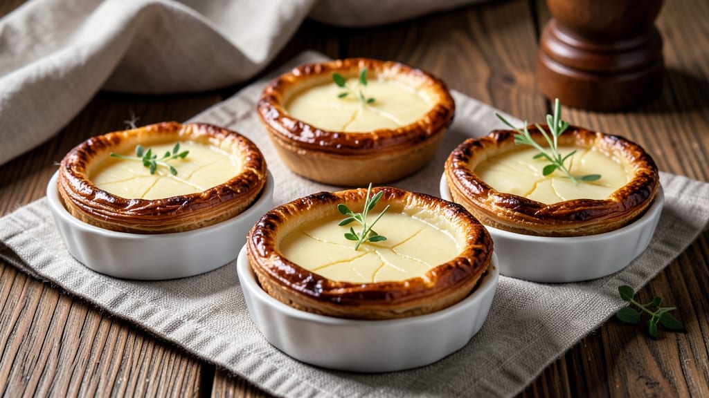 Taiwan Egg Tarts Recipe: Flaky Pastry Hugs Rich Lard-Infused Yolk
