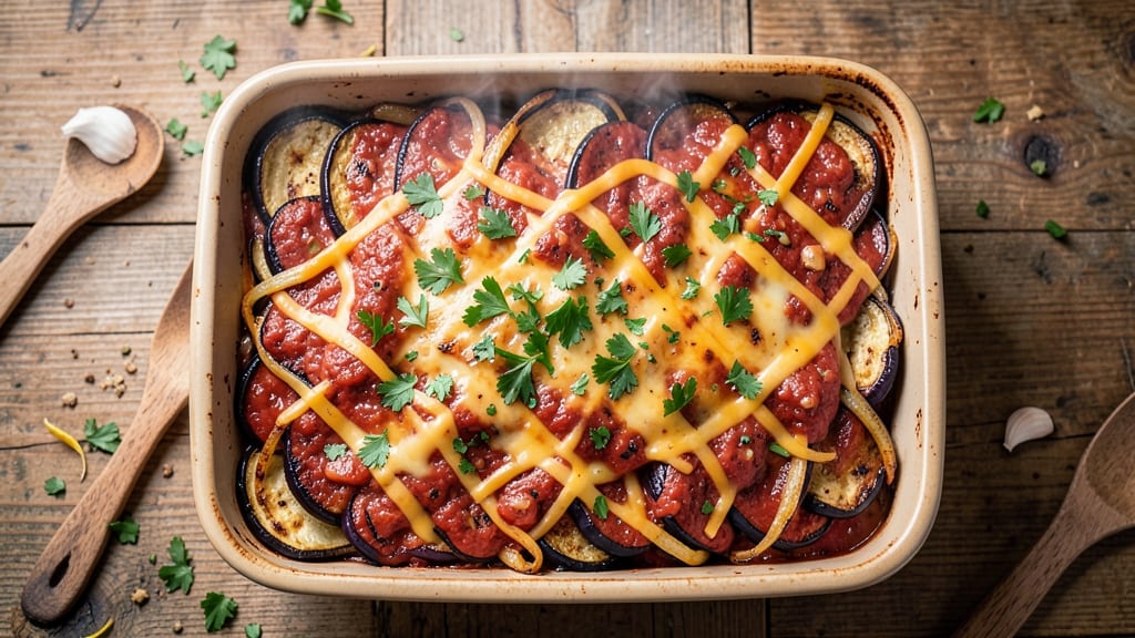 Luby's Eggplant Casserole Recipe: Creamy Celery-Topped Comfort in One Dish