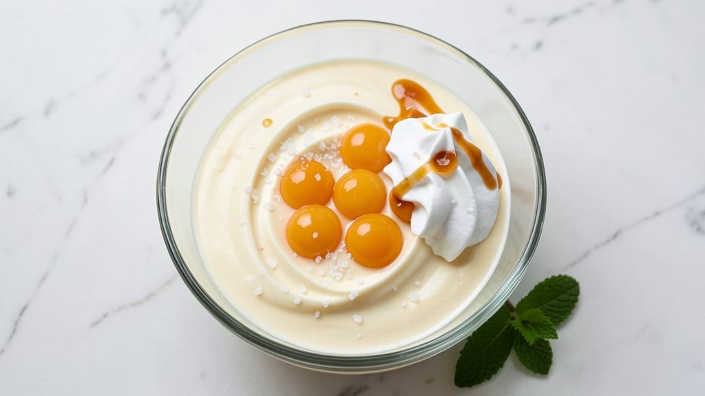 Snow Cream Recipe With Eggs: Velvety Yolk-Infused Frosting Without Ice Cream Maker