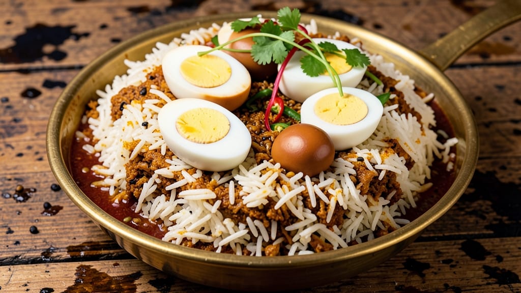 Ulavacharu Egg Biryani Recipe: Fragrant Saffron Rice with Spiced Eggs and Tamarind Zing