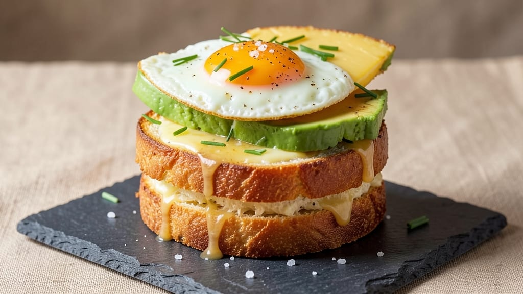 Sunny Side Up Egg Sandwich Recipe: Crispy Toasted Buns With Silky Yolk Brilliance