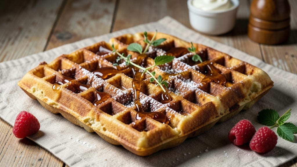 Waffle Recipe Without Eggs Or Baking Powder: Fluffy Crisp Edges From Aquafaba Magic