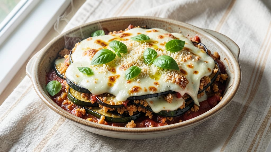 Martha Stewart's Baked Eggplant Parmesan Recipe: Crispy Top, Melty Cheese Layers