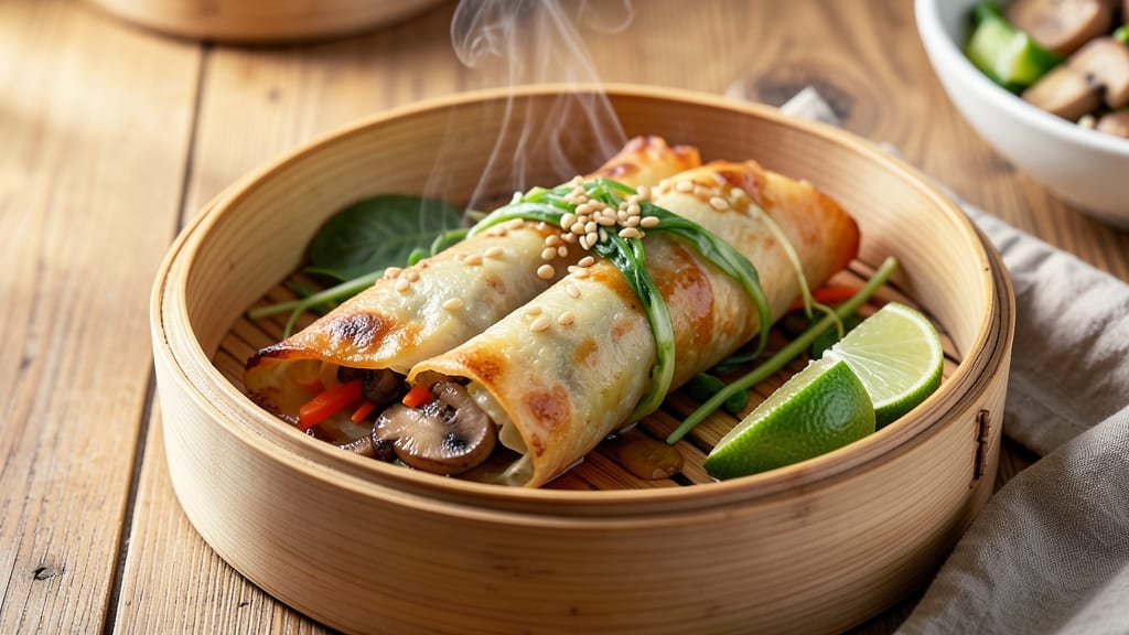 Vegetarian Egg Roll Recipe with Bean Sprouts: Crispy Wrappers and Fresh Bite Every Time