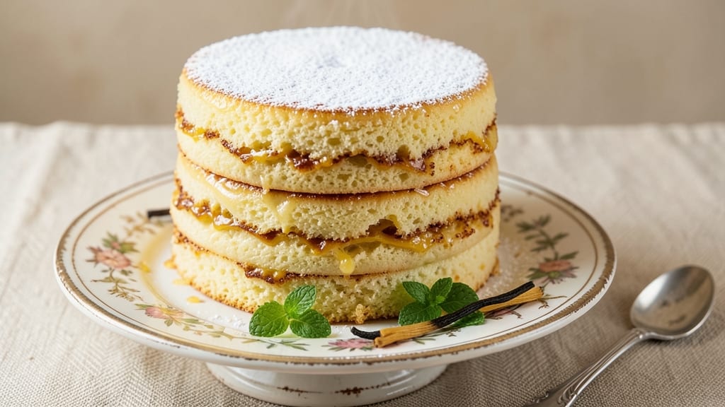 12 Egg Yolks Sponge Cake Recipe: Ultra-Moist Layers With Vanilla Infusion