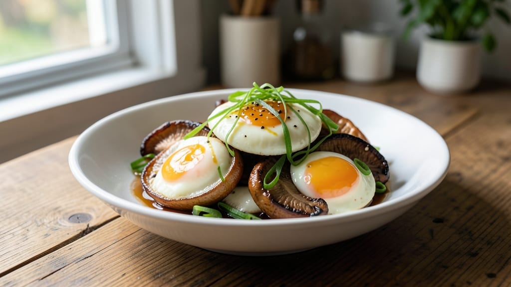 Steamed Egg and Mushroom Recipe: Silky Yolk Meets Earthy Umami Bites