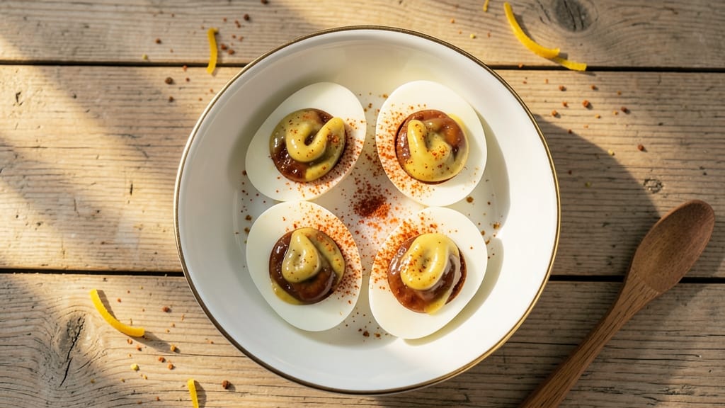Traditional Deviled Egg Salad Recipe: Crisp Celery Crowns Over Herbed Yolk Luxe