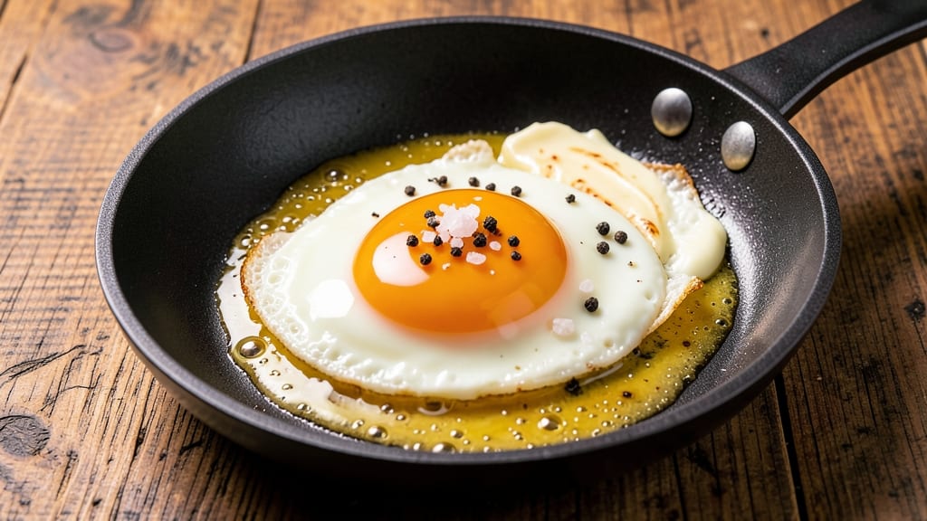 Sunny Side Up Eggs Recipe and Procedure: Runny Yolk Brilliance With Perfectly Cooked Whites