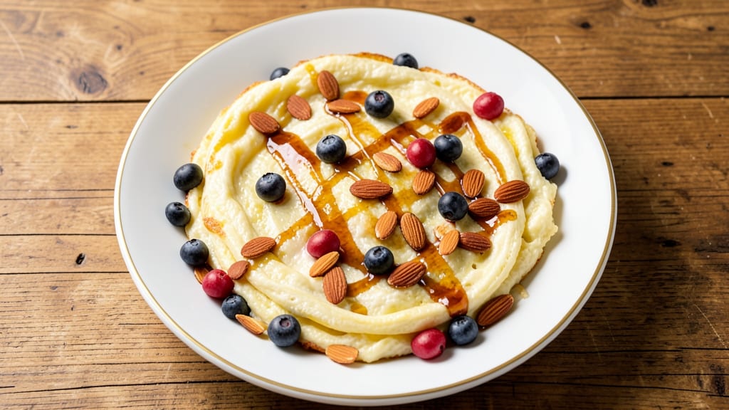Sweet Egg Omelette Recipe: Caramelized Sugar Crunch Over Silky Yolk Magic