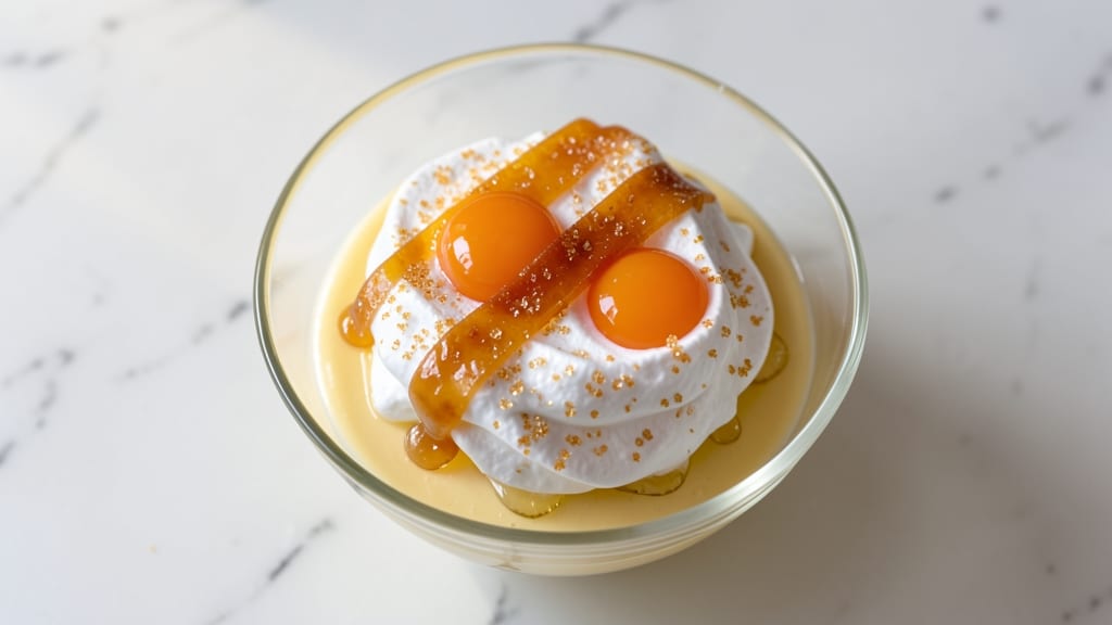 1 Egg Meringue Recipe: Single-Serve Cloud With Perfectly Set Yolk