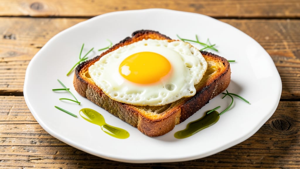 Sunny Side Up Egg Toast Recipe: Golden Yolk Magic on Crispy Sourdough
