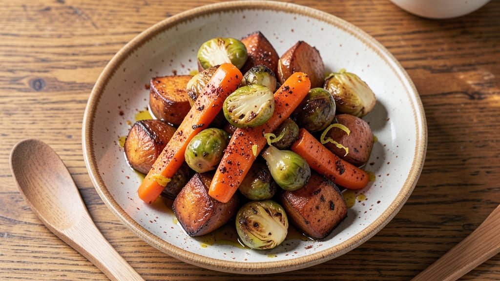 Sweet Potato and Veggies Recipe: Roasted Sweetness With Caramelized Edges